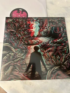 A Day To Remember Homesick Vinyl LP 3D Cover CLEAR W RED & BLUE MARBLE See Notes - Picture 1 of 5