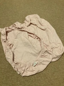 BABY PREM - BABY GIRLS PINK SOFT COTTON CRIB/BASSINET/PRAM SHEET - Picture 1 of 1