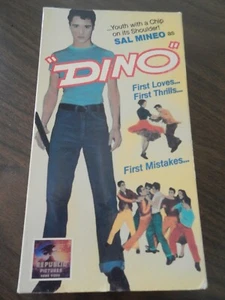 DINO SAL MINEO SUSAN KOHNE RARE VHS 1957 REPUBLIC PICTURES TEEN DRAMA & GIRLS - Picture 1 of 2