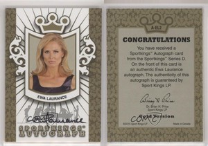 2010 Sportkings Series D Auto Gold Ewa Laurance #A-EL2 Auto