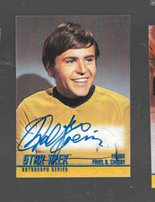 Walter Koenig Skybox Fleer 1998 Star Trek autograph card