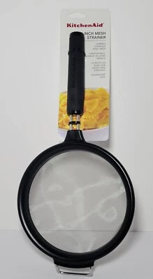 Kitchen Aid 7 Inch Mesh Strainer with Non Slip Silicone Handle New In Packaging - Image 1 of 4