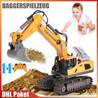 2.4GHz Ferngesteuerter Bagger RC Car Construction Tractor Kinder Spielzeug Auto