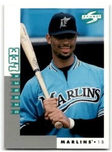 1998 SCORE ROOKIE & TRADED DERREK LEE FLORIDA MARLINS #RT220 - Picture 1 of 2