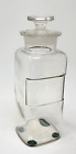 Pat'd 1899 APOTHECARY W.T. Co. Bottle GLASS Ground Stopper 9 3/4" Tall - Amazing