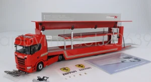1:64 scale KENGFAI Scania Red double decker transport vehicle Truck Pre-built - Picture 1 of 2