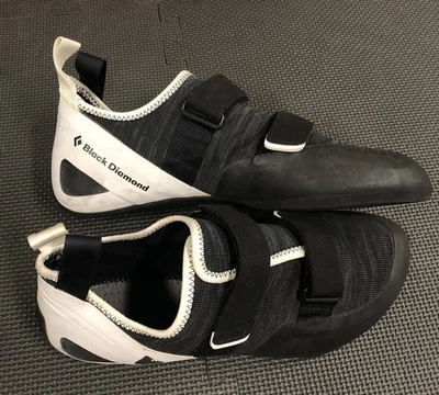 Zapatos de escalada Black Diamond para hombre 11 para mujer 12 Momentum blancos; se adapta a ~9,5 Foto 1 de 4