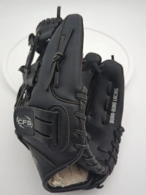 Guante de béisbol Franklin Field Master 22612 11" derecho cuero negro usado Foto 1 de 4