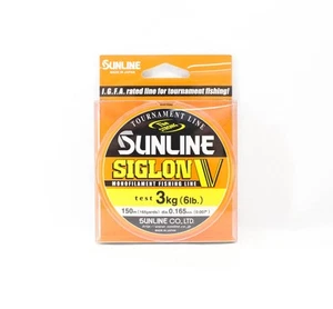 Sunline Monofilament Line Siglon V 150m 6lb Diameter 0.165mm (0437) - Bild 1 von 6