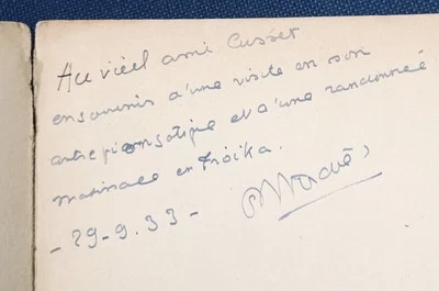 EO ENVOI dédicace 1931 GASTON FERDIERE : MA SEBILE (Stances sur divers modes) - Photo 1/4