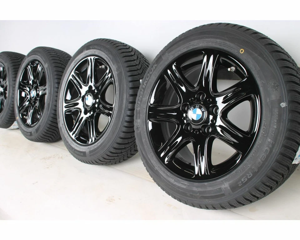 4 Orig BMW Winterräder Styling 377 205/55 R16 91R 1er F20 F21 F22 F23 6796201 20 - Bild 1 von 3