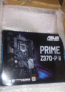 Placa madre ASUS PRIME Z370-P II ATX Intel LGA 1151 DDR4 overclocking para juegos - Imagen 1 de 1