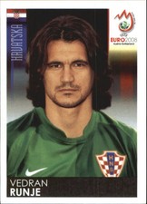 2008 Panini Euro Cup Stickers #201 Vedran Runje 