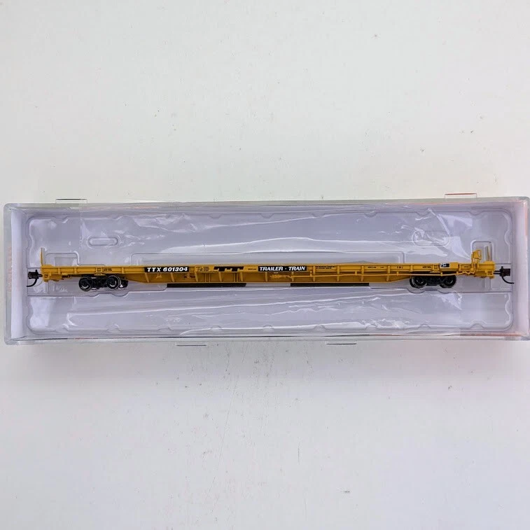 BLMA 130xx N Scale ACF F89-J89' Flat Car - TTX - Image 1 of 2