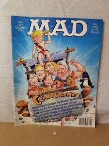 Vintage MAD Magazine "The Clintstones" #331 Oct/Nov 1994 - Picture 1 of 4