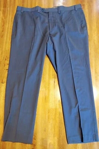 NEW $95 LAUREN BY RALPH LAUREN NAVY BLUE FLAT FRONT DRESS PANTS (42x30) - Picture 1 of 7
