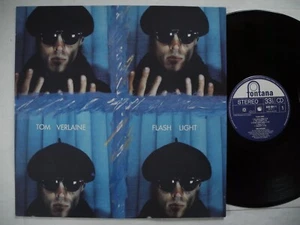 TOM VERLAINE Flash Light LP 1987 Holland Near Mint Television - Imagen 1 de 2