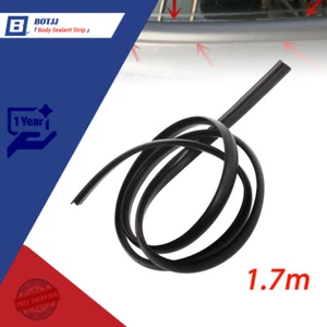 Car Front Windshield Panel Rubber Seal Strip Sealed Moulding Trim Accessories - Picture 1 of 7