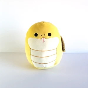 NWT SQUISHMALLOWS Pleyton the Snake 8.5 in Plush Toy Yellow Soft Plushie - Picture 1 of 8