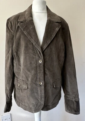 Chaqueta de pana para mujer talla mediana 10-12 marrón Foto 1 de 4