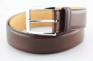 Cinturón Hombre TO BOOT NEW YORK 'Parma' Marrón Cuero - Talla 32 - Imagen 1 de 4