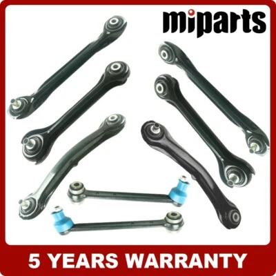 Rear Control Arm Suspension Kit 8 FIT FOR 1984-2007 Mercedes-benz 190d 190e C220 - Image 1 of 4