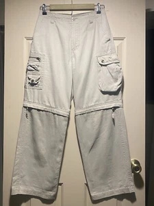 Vintage OTB One Tough Brand Pants Cargo Skater Baggy Y2K Air Rescue Womens Sz 14 - Picture 1 of 12