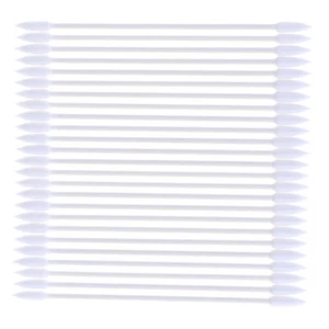 25PCS Cotton Disposable Stick Cleaning Tool for Earphone Phone Charge Port PB - Picture 1 of 12