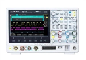 4 Kanal 8 "SDS2304 300 Mhz Digitaloszilloskop 2Gsa / S, 28M Speichertiefe - Bild 1 von 1