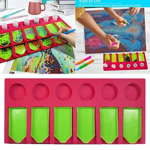 Werkzeug Zubehör Box Für 5D Diamant Diamond Painting Stickerei Aufbewahrungsbox - Bild 1 von 5
