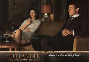 Outlander Season 3 (2019) BASE Trading Card #16 / GREEN AIN'T YOUR COLOR CLAIRE - Picture 1 of 2