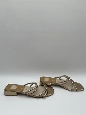 Women’s Dolce Vita Hensla Sandals Gold Size 10 - Image 1 of 4