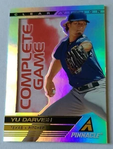 YU DARVISH, 2013 PINNACLE CLEAR VISION COMPLETE GAME #CV18 - Picture 1 of 4