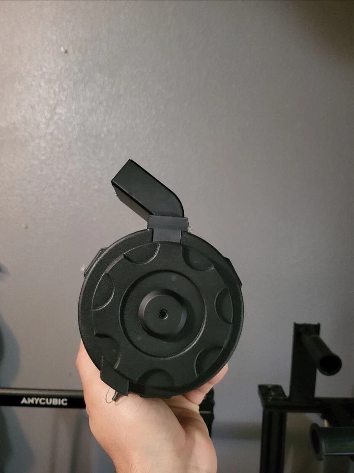 airsoft m249 angel custom drum adapter