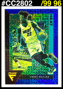 2020 Panini Flux Blue Mojo /99 #96 Jimmy Butler cc2802