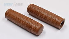 BROWN  CLASSIC CITY BAR  GRIPS 115 x 21mm BICYCLE  GRIPS