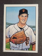 1990 Bowman Baseball Sweepstakes Will Clark San Francisco Giants