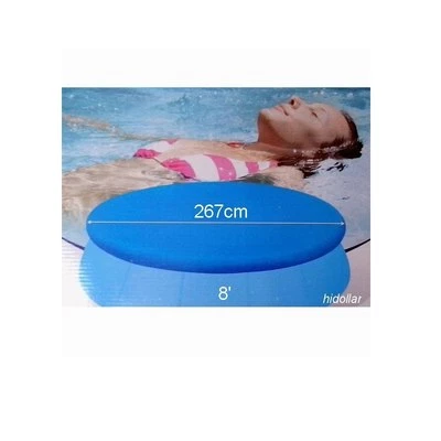 POOL COVER FOR INTEX AQUA DRICLAD 8' FOOT 244cm INFLATABLE POOL - Image 1 of 2