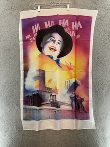 Vintage Joker Stoffkunst - Jack Nicholson Joker Batman 1989 DC - Bild 1 von 24