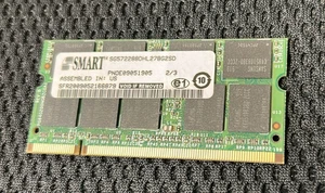 Smart 1GB DDR SG572288DHL27BG2SD Memory - Picture 1 of 3