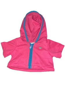 Build A Bear Pink Zip Hooded Jacket - Picture 1 of 4