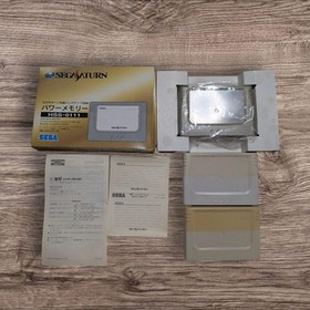 [Set of 3] with box SEGA Saturn Power Memory HSS-0111 + 2 pieces