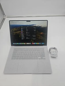 MacBook Air 2024 15" M3 8-core CPU, 10-core GPU 256GB 8GB Midnight -Open Box New - Picture 1 of 12