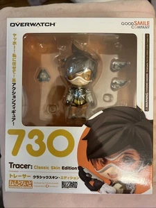 UNOPENED OFFICIAL Good Smile Nendoroid Overwatch Tracer Classic Skin Edition 730 - Picture 1 of 3