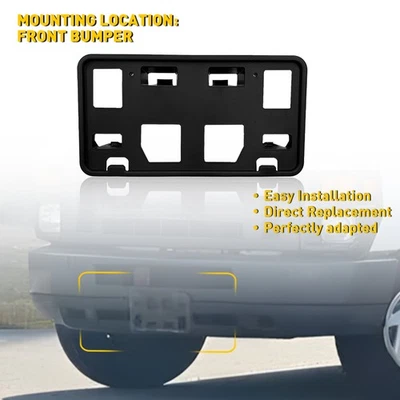 Front License Plate Bracket Mount Holder For 2008-14 Ford E-250 E-350 Super Duty - Image 1 of 4
