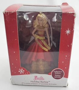 2014 Hallmark Holiday Barbie Ornament - 2nd in Series - Collector’s Edition - Bild 1 von 19