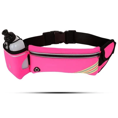 Running Belt Waist Bag Sports Fanny Pack Women Men Phone Pouch with Bottle Hydra - Image 1 of 4