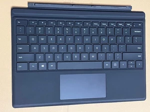 Microsoft Surface Pro 1725 Magnetic Keyboard Black Grey For Surface Pro7/6/5/4/3 - Picture 1 of 11