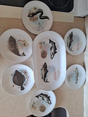 Juego de servir ensalada con borde dorado Kahla  Foto 1 de 4