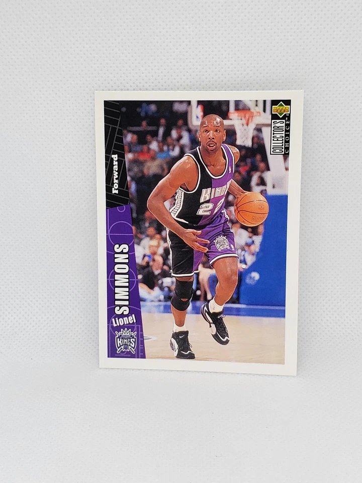 1996 Upper Deck Collector's Choice Lionel Simmons #323 - Image 1 of 2